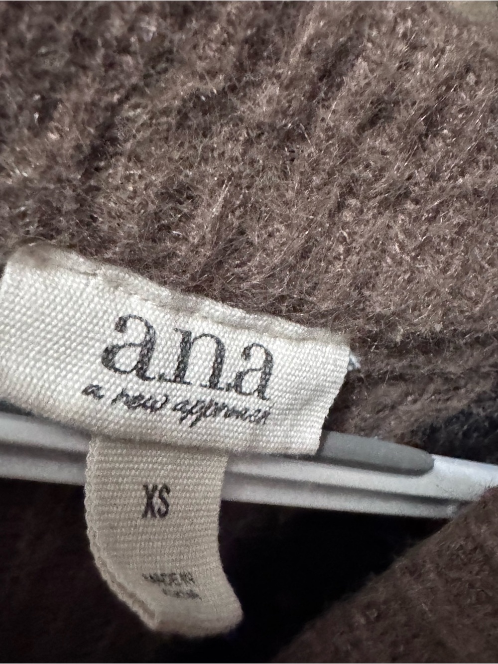 a.n.a Brown Womens Sweater
